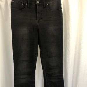 Madewell Cali-Demi Boot Jeans With Distressed Hem